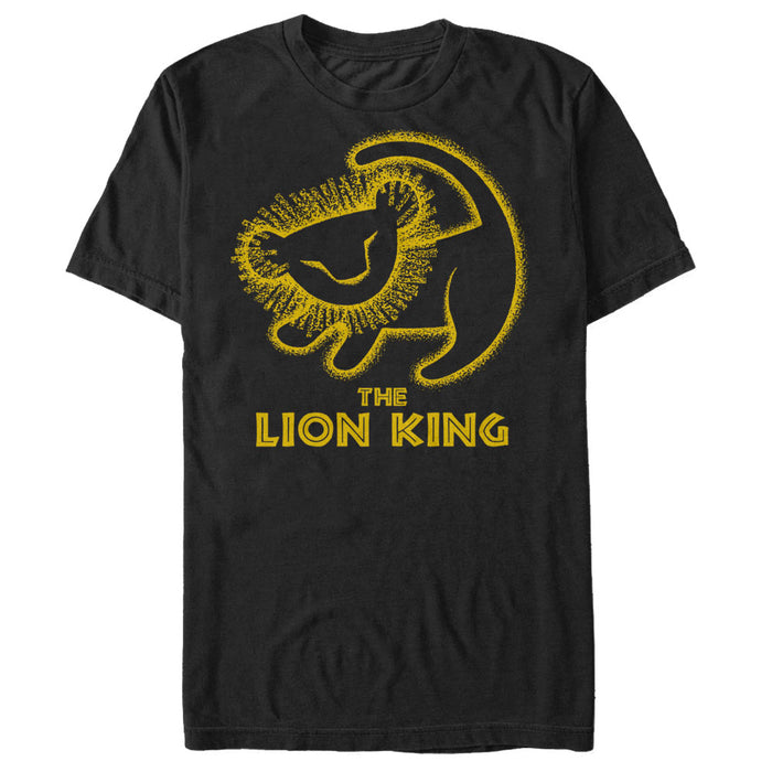 fifth sun Men's Lion King Rafiki Drawing T-Shirt