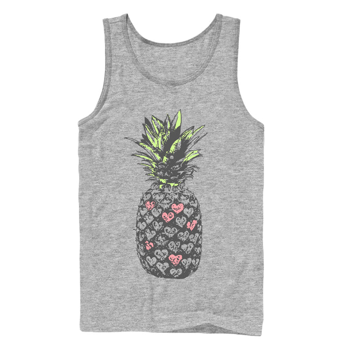 fifth sun Men's Lost Gods Heart Pineapple Tank Top