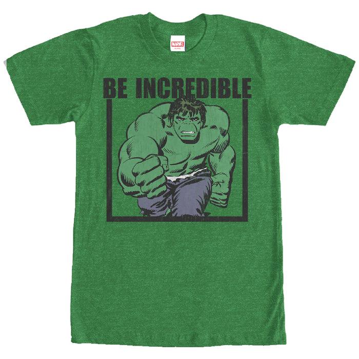 fifth sun Men's Marvel Hulk Be Incredible T-Shirt