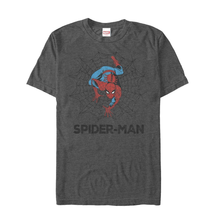 fifth sun Men's Marvel Spider-Man Web T-Shirt