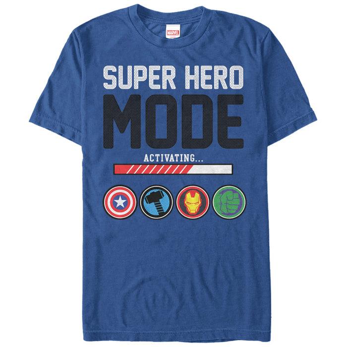 fifth sun Men's Marvel Super Hero Mode T-Shirt