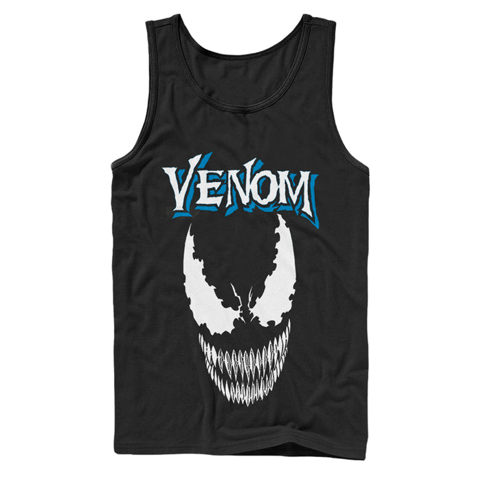 fifth sun Men's Marvel Venom Face Logo Tank Top