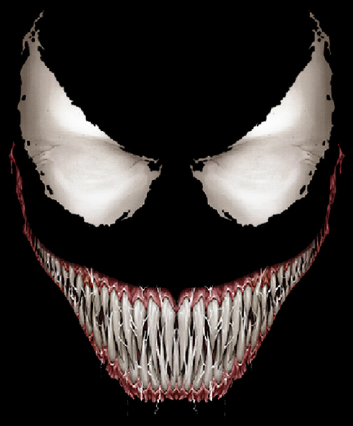 Fifth Sun Men's Marvel Venom Grin Pull Over Hoodie