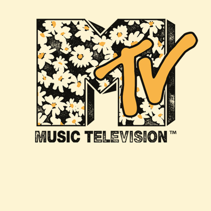 Fifth Sun Men's MTV Floral Print Logo T-Shirt