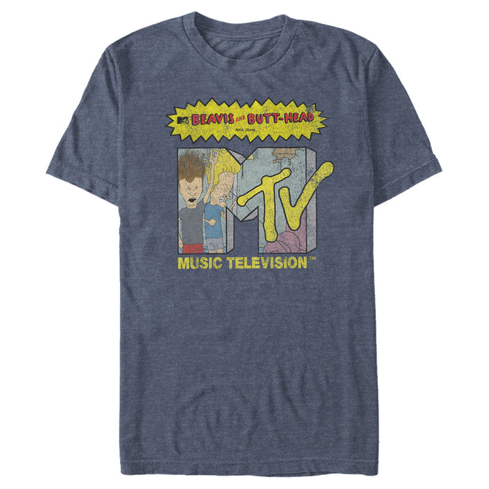 fifth sun Men's MTV Logo T-Shirt