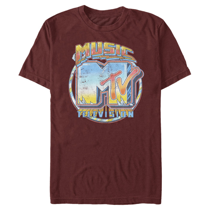 Fifth Sun Men's MTV Old School Logo T-Shirt