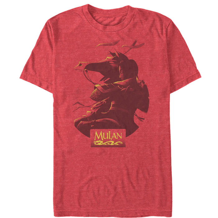 fifth sun Men's Mulan Circle Poster T-Shirt