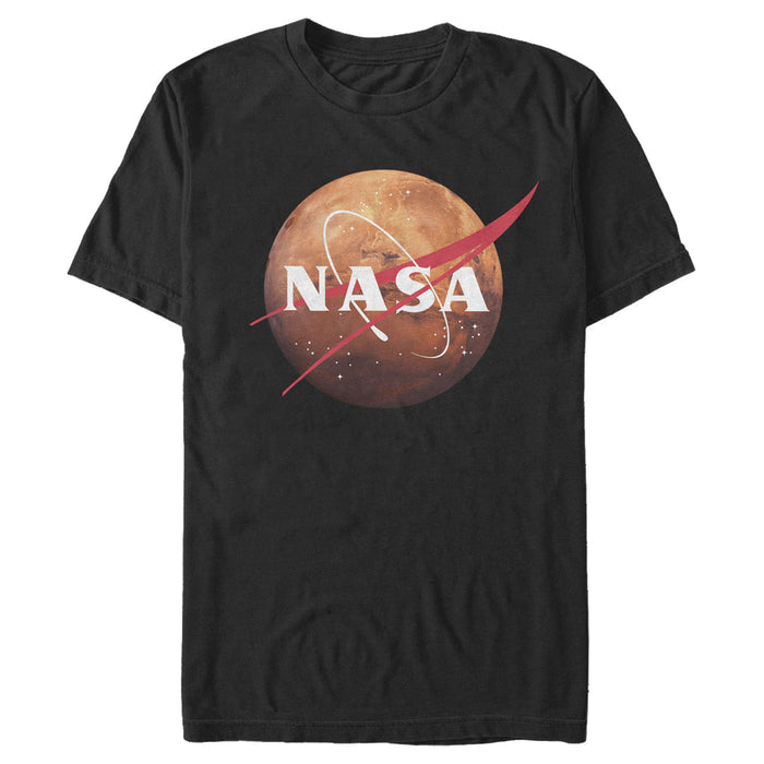 fifth sun Men's NASA Mars Logo T-Shirt