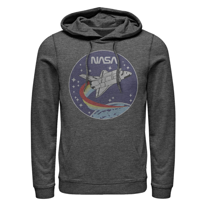 fifth sun Men's NASA Space Rocket Pull Over Hoodie