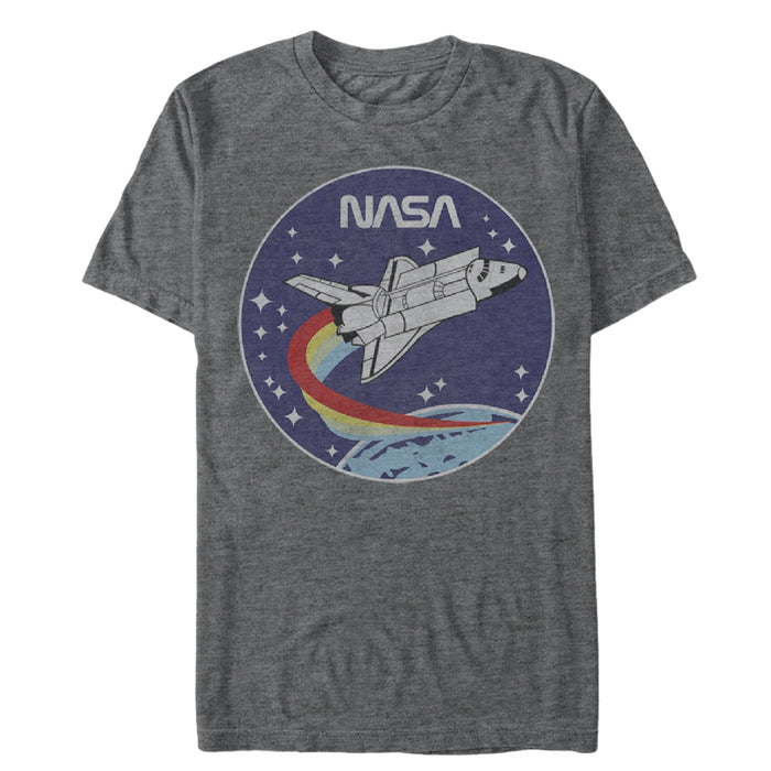 fifth sun Men's NASA Space Rocket T-Shirt