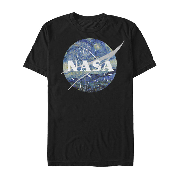 Fifth Sun Men's NASA Starry Night Logo T-Shirt