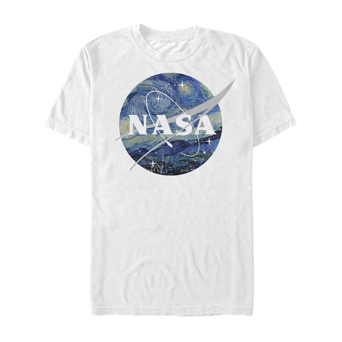 fifth sun Men's NASA Starry Night Logo T-Shirt