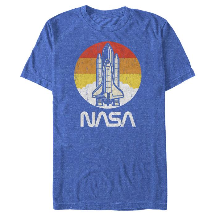fifth sun Men's NASA Sunset Retro Launch T-Shirt