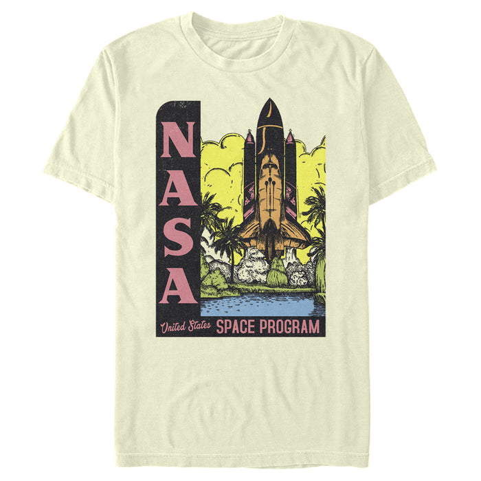 fifth sun Men's NASA Vintage Space Program T-Shirt