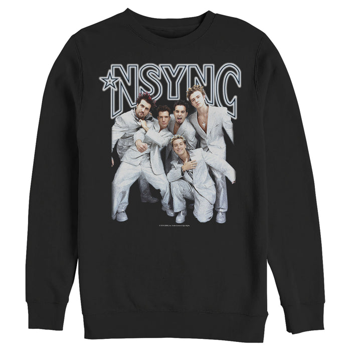 fifth sun Men's NSYNC Matching Suits Sweatshirt