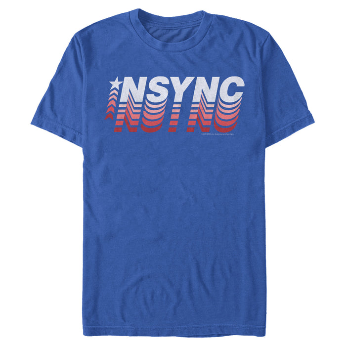 fifth sun Men's NSYNC Retro Name T-Shirt