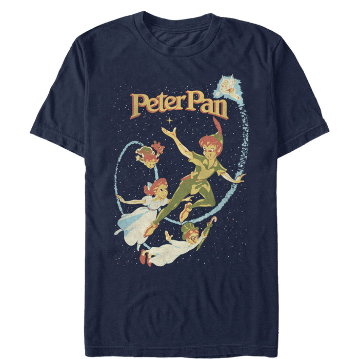 fifth sun Men's Peter Pan Flight Wish T-Shirt