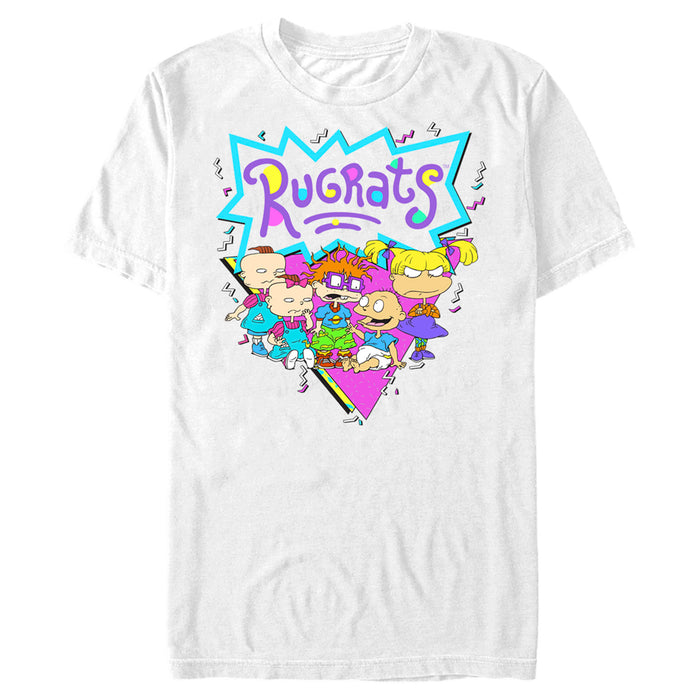 fifth sun Men's Rugrats Pop Vibe Logo T-Shirt