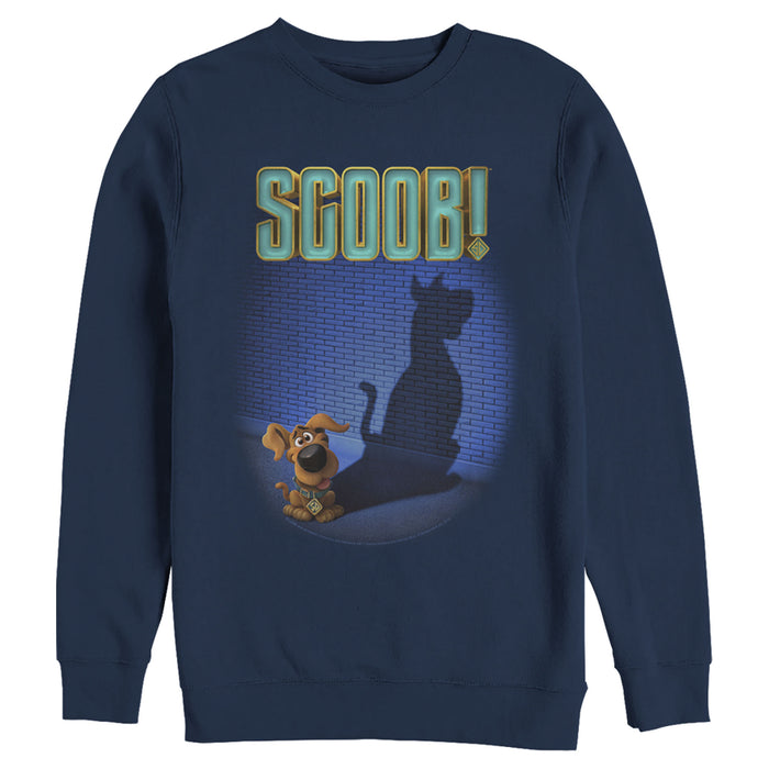 fifth sun Men's Scooby Doo Dog Shadow Sweatshirt