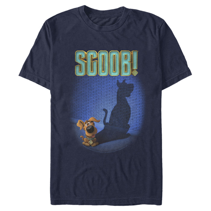Fifth Sun Men's Scooby Doo Dog Shadow T-Shirt