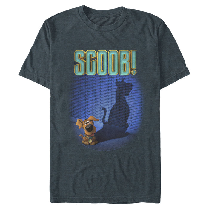 Fifth Sun Men's Scooby Doo Dog Shadow T-Shirt