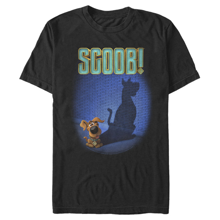 fifth sun Men's Scooby Doo Dog Shadow T-Shirt