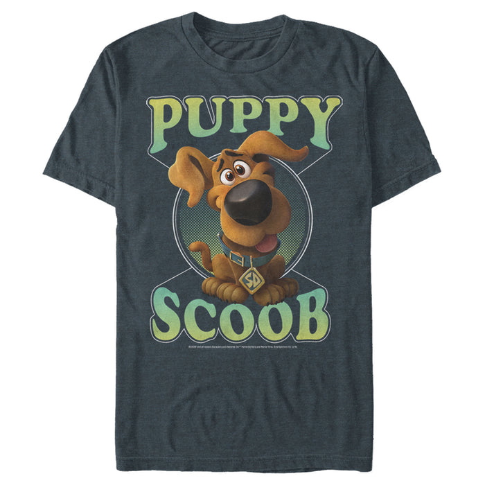 Fifth Sun Men's Scooby Doo Puppy Circle T-Shirt