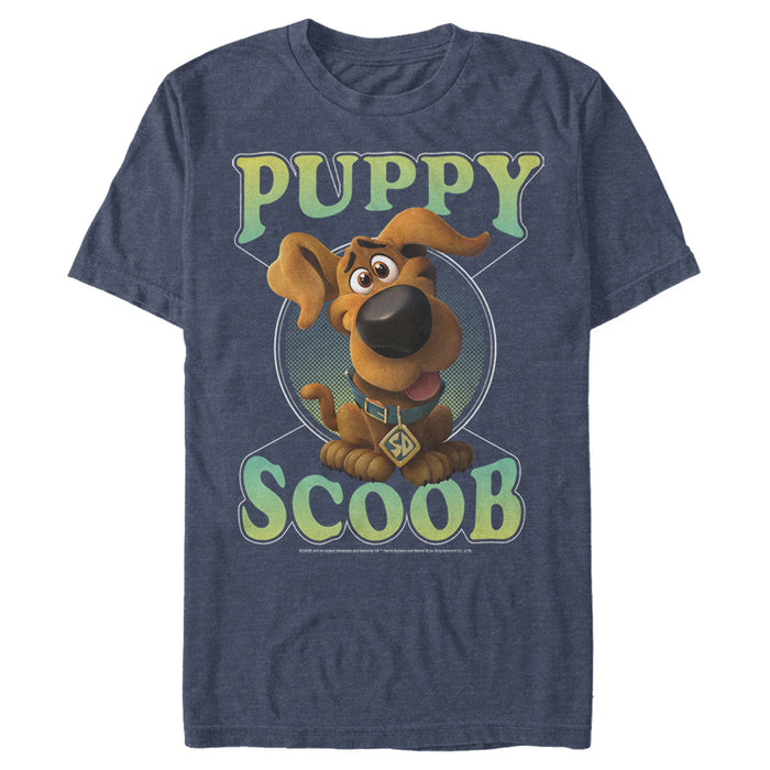 Fifth Sun Men's Scooby Doo Puppy Circle T-Shirt
