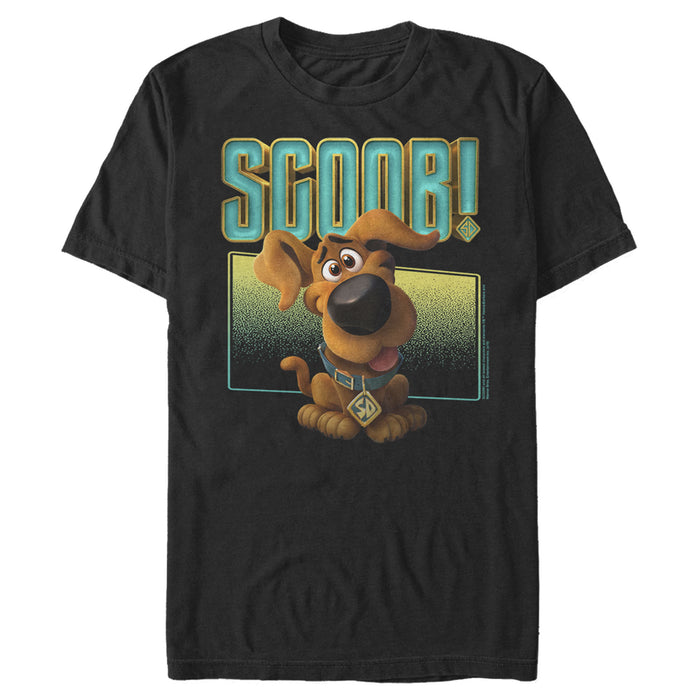 fifth sun Men's Scooby Doo Puppy Frame T-Shirt