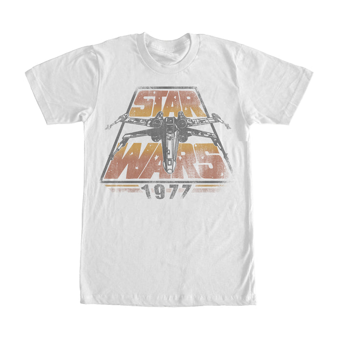 fifth sun Men's Star Wars 1977 Time Warp T-Shirt