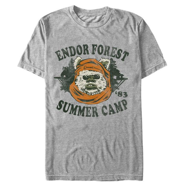 fifth sun Men's Star Wars Ewok Summer Camp T-Shirt