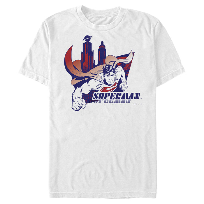 fifth sun Men's Superman City's Hero T-Shirt