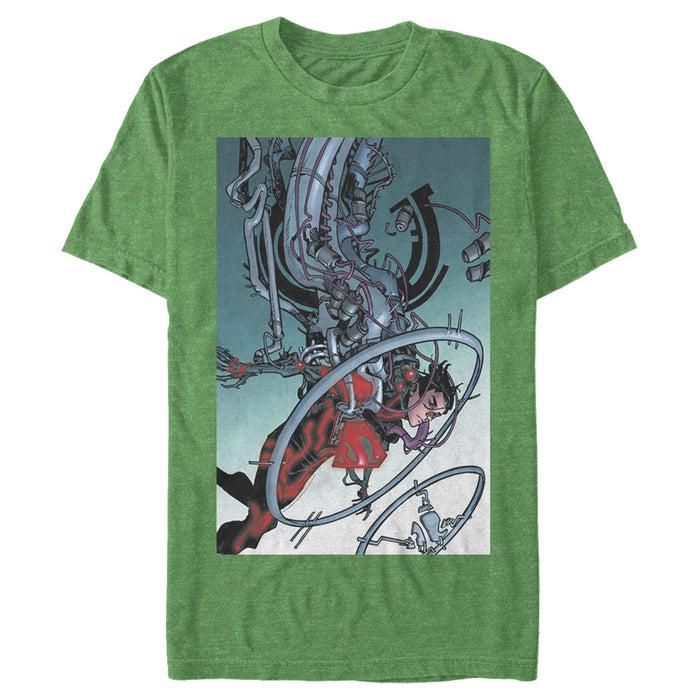 Fifth Sun Men's Superman Robotic Fall T-Shirt