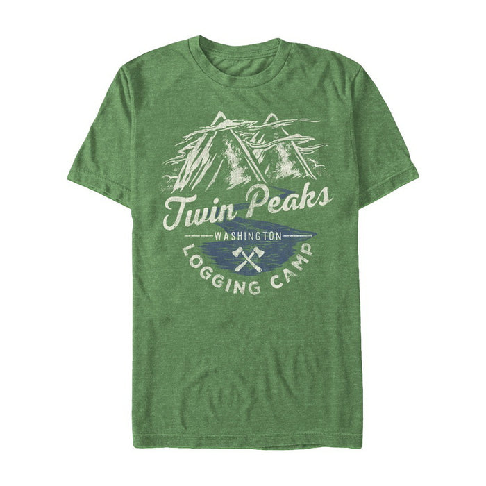 fifth sun Men's Twin Peaks Logging Camp T-Shirt