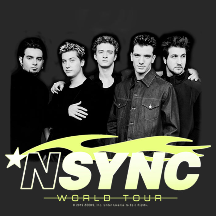 Fifth Sun Women's NSYNC World Tour Poster T-Shirt