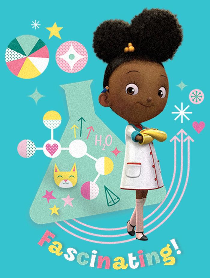 Fifth Sun Girl's Ada Twist Scientist Fascinating Pose T-Shirt