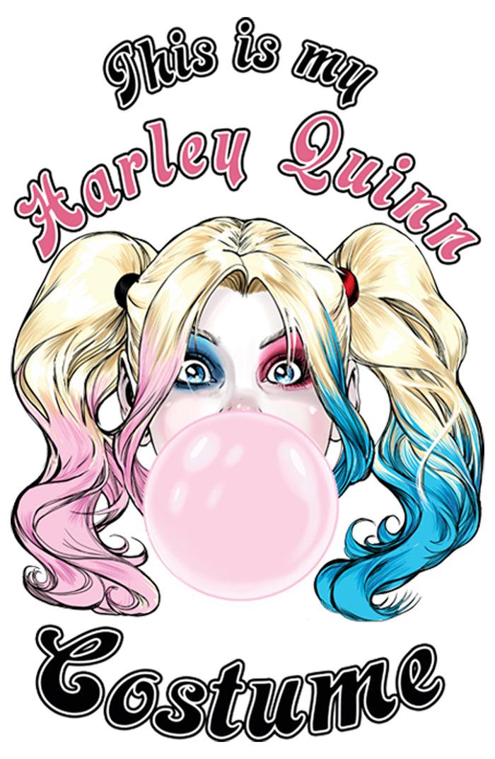 Fifth Sun Girl's Batman Harley Quinn Gum Costume T-Shirt