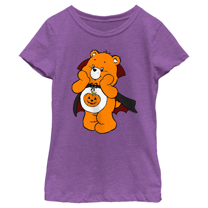 fifth sun Girl's Care Bears Trick-or-Sweet Bear T-Shirt