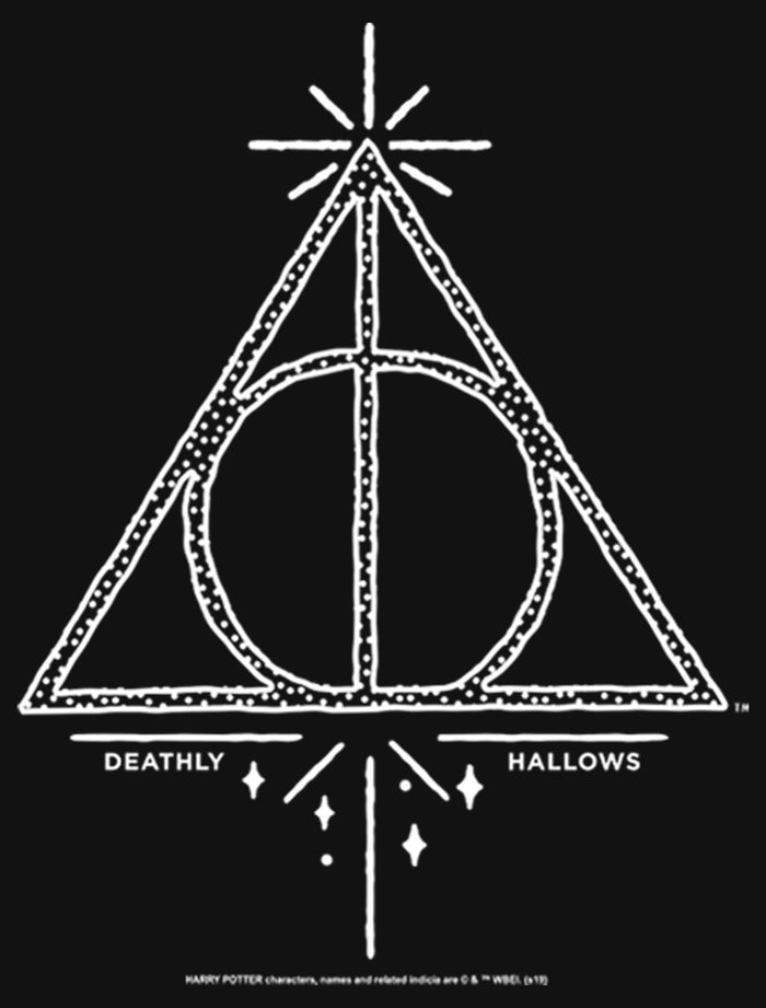 Fifth Sun Girl's Harry Potter Deathly Hallows Symbol T-Shirt