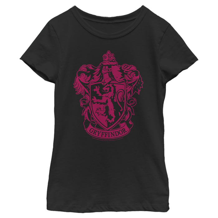 fifth sun Girl's Harry Potter Gryffindor House Crest T-Shirt