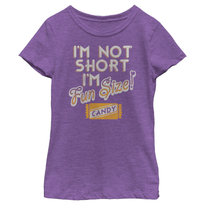 Fifth Sun Girl's Lost Gods Halloween Fun-Size Candy T-Shirt