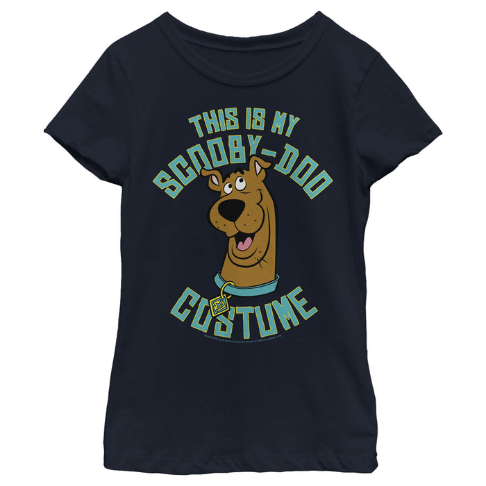 fifth sun Girl's Scooby Doo This Is My Costume T-Shirt