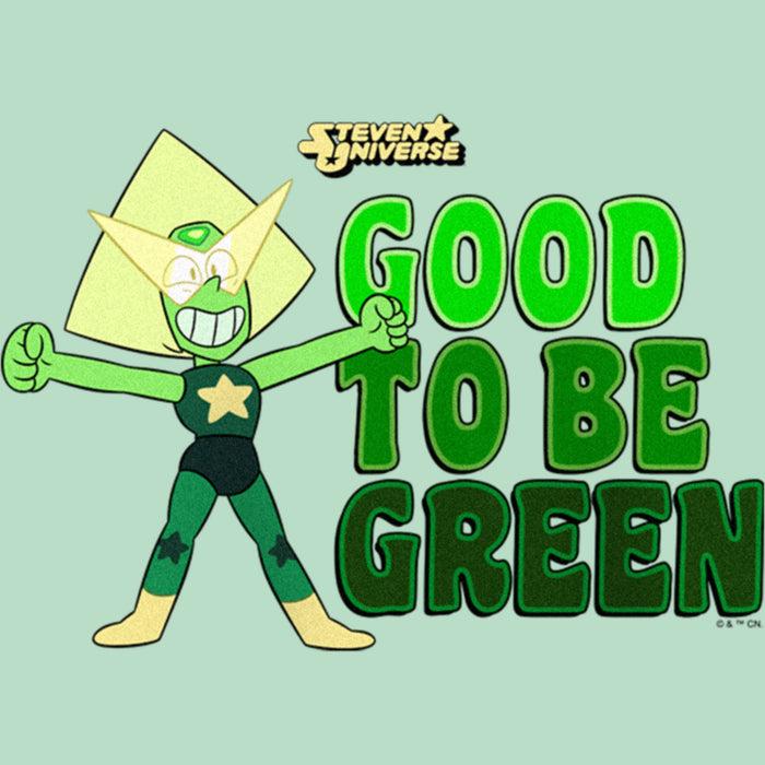 Fifth Sun Girl's Steven Universe Peridot Good To Be Green T-Shirt