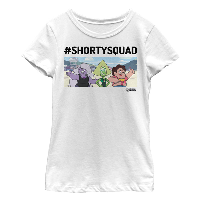 fifth sun Girl's Steven Universe #ShortySquad T-Shirt