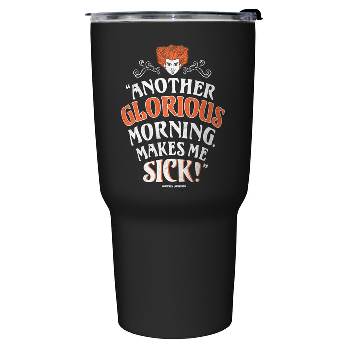 fifth sun Hocus Pocus Winifred Another Glorious Morning Makes Me Sick Stainless Steel Tumbler With Lid