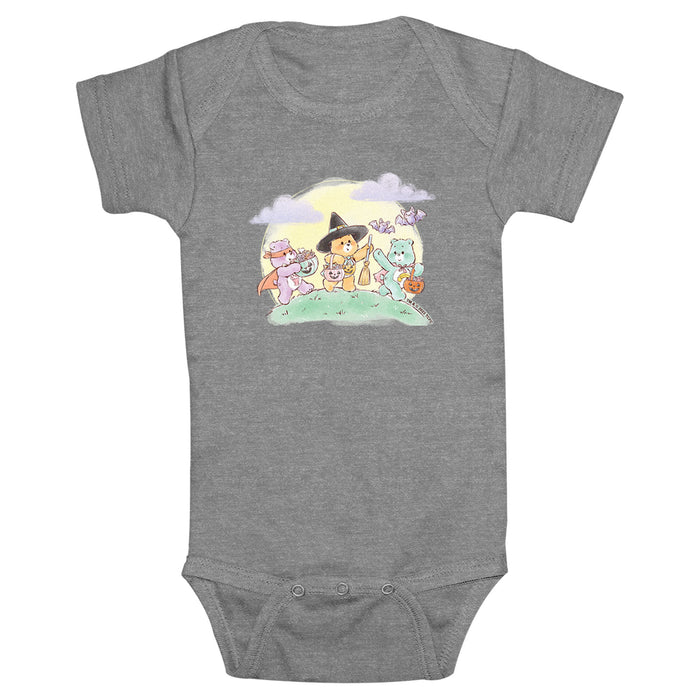 fifth sun Infant's Care Bears Trick-or-Treat Friends Onesie