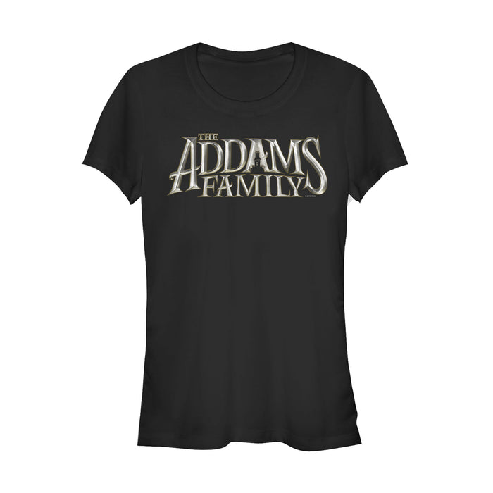 fifth sun Junior's Addams Family Movie Logo T-Shirt