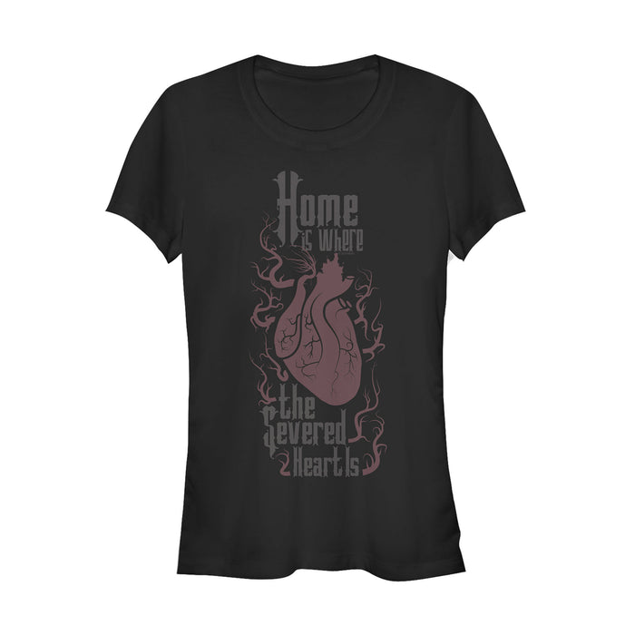 fifth sun Junior's Addams Family Severed Heart At Home T-Shirt