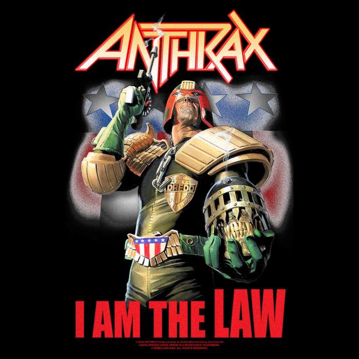 Fifth Sun Junior's Anthrax Dredd I Am The Law T-Shirt