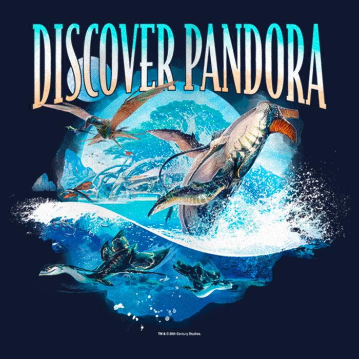Fifth Sun Junior's Avatar: The Way Of Water Discover Pandora Ocean Cowl Neck Sweatshirt